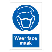 Wear Face Mask Sign